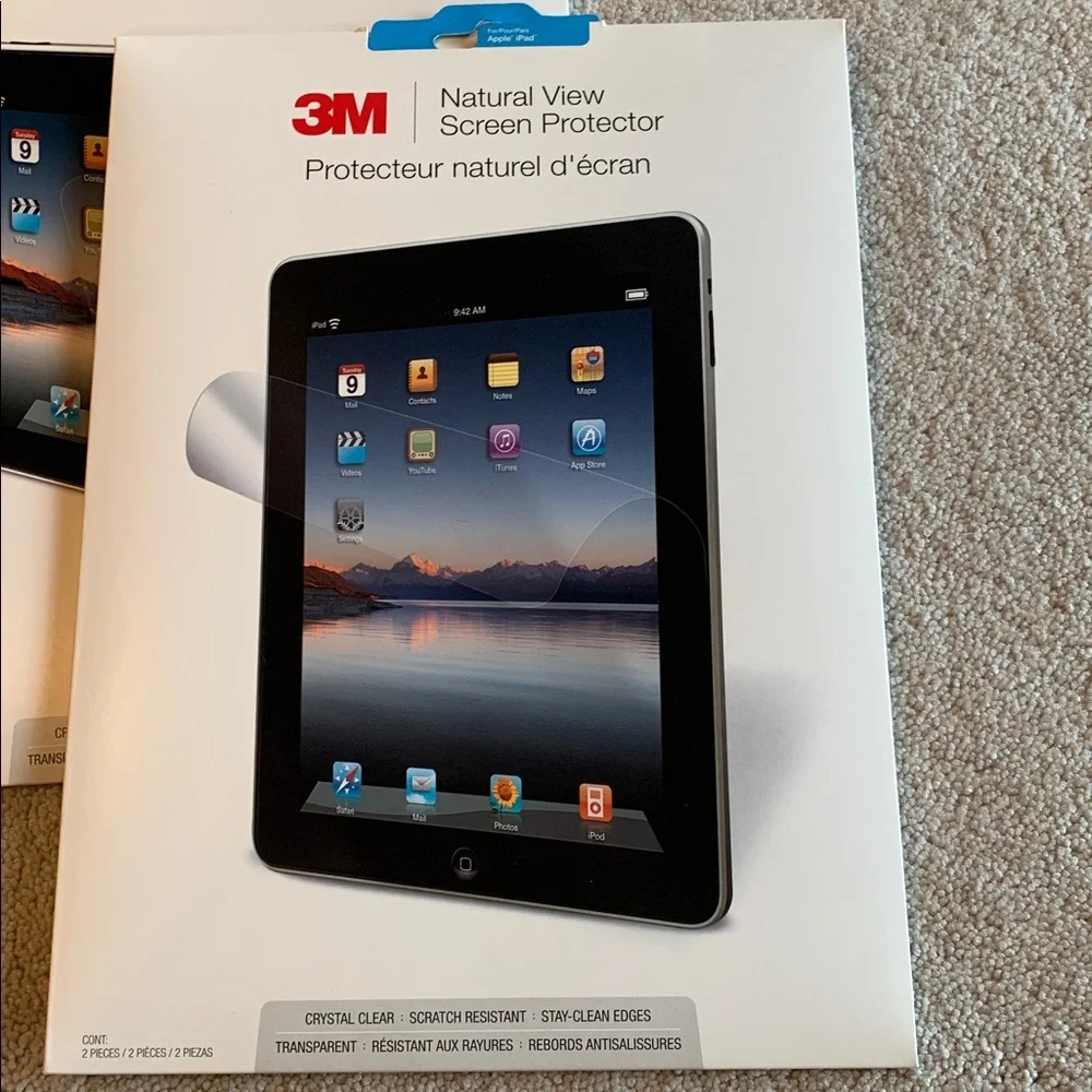 iPad/tablet screen protectors and 1 privacy filter NWT. 6 pieces